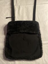 Esprit Tasche Kunstfell Schwarz Damen Top!