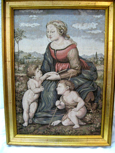 Schönes altes gobelinbild - schönes,