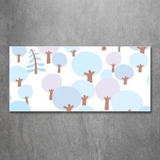 Glas-Bild Wandbilder Druck auf