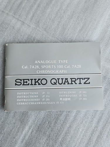 Seiko cal 7a28 - seiko, 7a28,