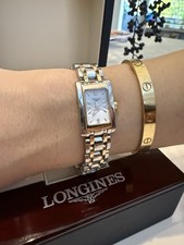 Longines Damen Armbanduhr L5.158.5.28.7 DolceVita Two-Tone 18k Gold
