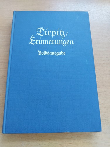 Tirpitz erinnerungen alfred - ,,