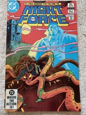 NIGHT FORCE #9 DC Comics 1983