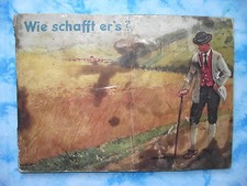 Altes Original Prospekt Eberhardt Pflüge und Eggen Wie schafft ers Fachliteratur