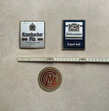 3 WERBESCHILDER - METALL -