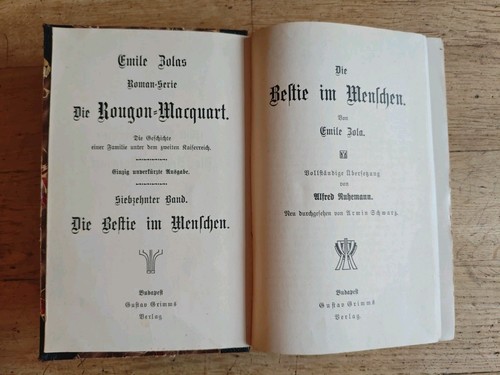 Die bestie menschen - bestie, emile