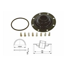 Buderus Handlochdeckel DN 120