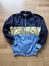 Adidas Trainingsjacke vintage oldschool  Balonseide Kapuze im Kragen  Gr 8 Top