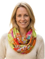 100% Baumwolle Loop-Schal