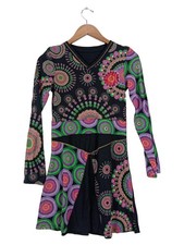 Desigual Kinder Freizeitkleid Langarm Mandala Muster Gr. 152 (13-14 Jahre)