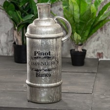 Flasche im Shabby Chic, Groß
