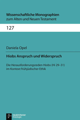Hiobs anspruch und - anspruch, widerspruch