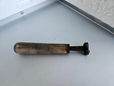 Alter Brandstempel, Brennstempel, LYRA, Eisen mit Holzgriff um 1900, sehr schön