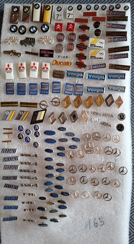 165 pins konvolut automarken - 165,
