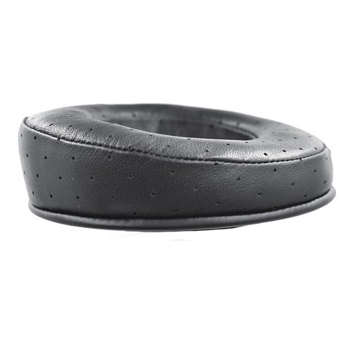 Schwarze leder ohrpolster - schwarze,