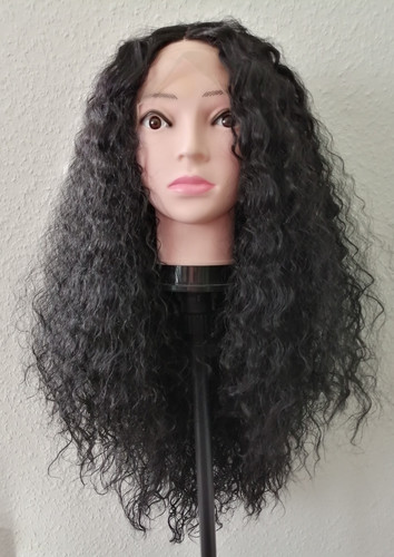 Lange front lace perücke - ,