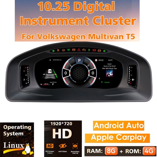 Lcd digital - 10,25",