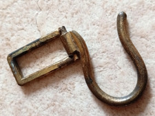 alte Uniform Kaiserzeit oder früher Haken Trommelhaken feuervergoldet