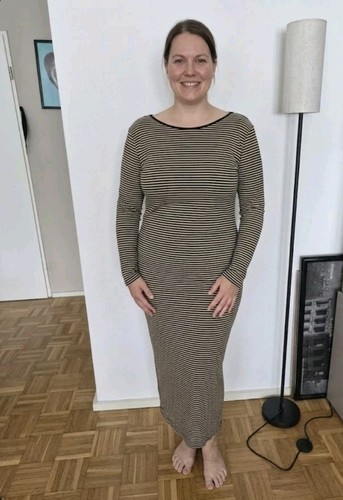 Maxikleid stretch schwarz - stretch,