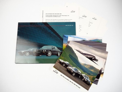 Jaguar xjr xkr 100 pressemappe - xkr,