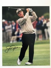 Jack Nicklaus Autogrammkarte