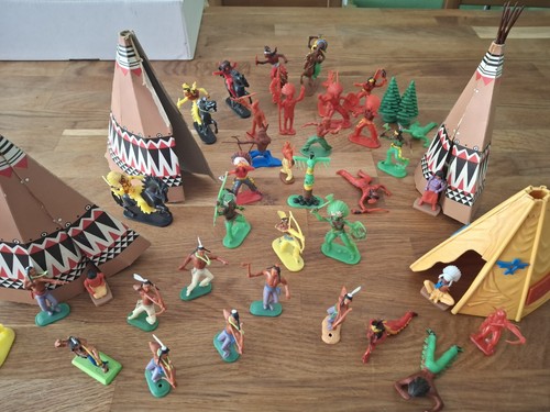 Westernfiguren indianer mit - indianer,