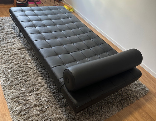 Daybed leder schwarz - daybed, –