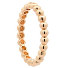 Goldring  Kügelchen Ring 3 mm