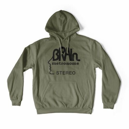 Brain records hoodie - brain,