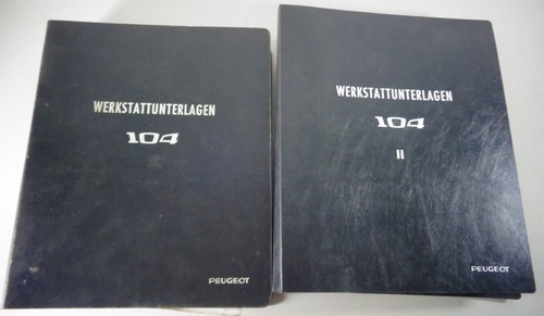 Werkstatthandbuch peugeot 104 - peugeot,