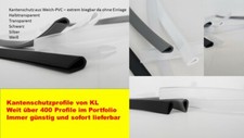 Kantenschutzprofil Kantenschutz Keder Band Profil Klemmprofil Gummi PVC f. Blech