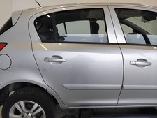 Opel Corsa D Tür hinten rechts 2AU Starsilber III Metallic Z157 5-türig BJ2006