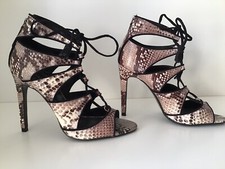 Zara High Heels Schlangenlook