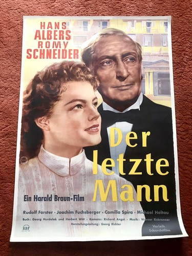 Der letzte mann kinoplakat - mann,
