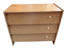 50er 60er Jahre Schuhschrank Kommode aus Holz Schrank 50s 60s Mid Century SALE !