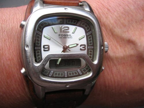 Fossil blue 9232 - fossil, analog