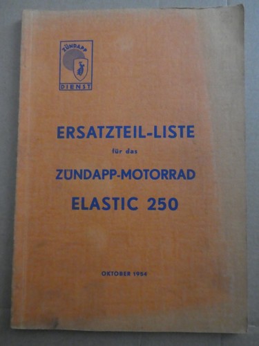 Zündapp elastic 250 - elastic,