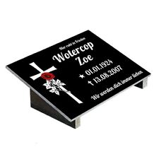 Grabplatte mit Gravur GRANIT, Gedenktafel, Grabstein für 1-2 Pers., N12