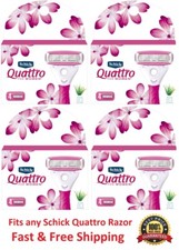 96 Schick Quattro Women Razor
