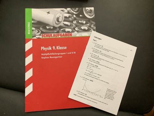 Physik schulaufgaben - physik,