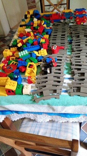 Konvolut lego duplo schienen - konvolut, lego/duplo