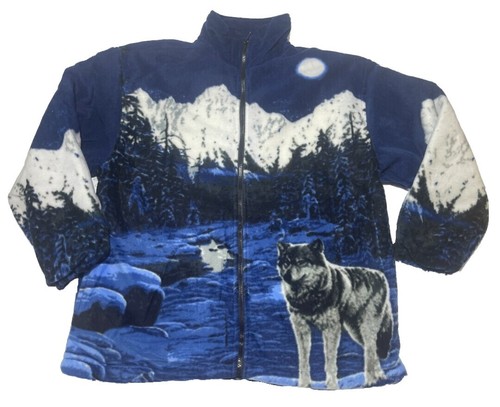 Wolf berglandschaft - wolf, in