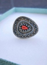 Pierre Lang Barbara Becker Antik Ring Echt Silber Kollektion