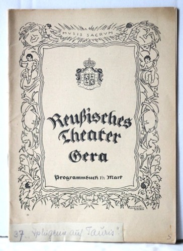 Theaterprogramm iphigenie auf - theaterprogramm,