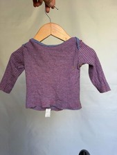 Cosilana blue red striped top