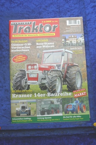 Oldtimer traktor 08 kramer - traktor,