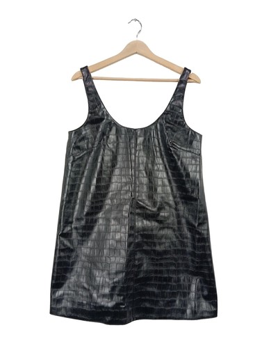 Kunstlederkleid damen - h&m,