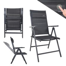 GARMIO® Gartenstuhl Balkonstuhl Hochlehner Klappstuhl Klappbar Garten RETOURE