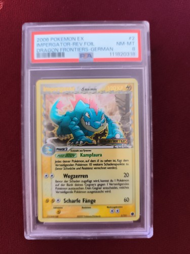 Pokemon psa impergator - pokemon,