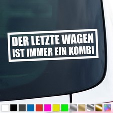 The Last Car Sticker Text Is
